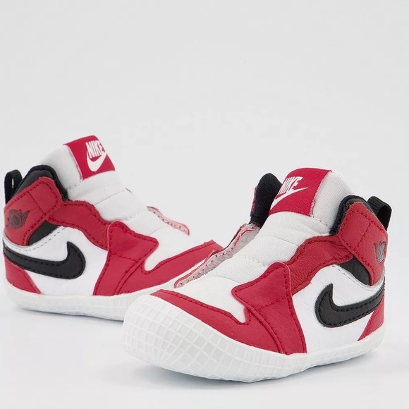 NIKE Toddler Jordan 1 Crib Booties NWT - Picture 2 of 8